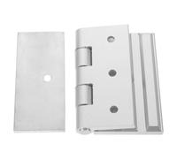 Mipcase Charnière de Porte Résistance Élevée la Chaleur en Alliage D'aluminium Argenté Fonctionnement Fluide, Accessoire Moderne pour Sauna pour Cabine de Vapeur