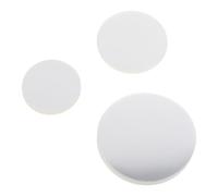 Mipcase Films Transparents Ronds pour Badges 32/44/58 MM - 300 Pièces en Plastique Résistant - Fournitures pour Fabrication de Badges DIY Protection Anti-Rayures et Humidité