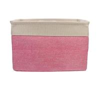 Mipcase Panier Pliable de Rangement et Rose Panier de Décoration pour Vêtements Jouets et Objets Corbeille de Rangement Résistante Surface Dure pour Bébés