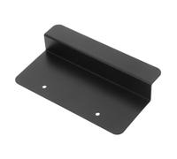 Mipcase Poignée de Meuble sans Contact Noire en Acier au Carbone | Ouverture Mains Pleines, Installation Facile, Hauteur Réglable, Cuisine et Buanderie
