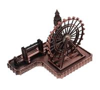 Mipcase Sculpture Métallique Modèle de Tower Bridge en Alliage, Objet de Collection Vintage et Élégant, pour Décoration de Bureau Maison, Souvenirs du Royaume-uni