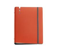 Miquelrius Agenda 2025, agenda annuel, 155 x 213 mm, vue hebdomadaire, rechargeable avec couverture en polyuréthane rigide, agenda 6 anneaux, papier 80 g/m², espagnol, anglais et portugais, tuile