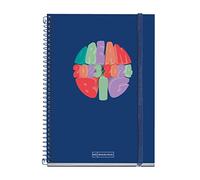 Miquelrius - Agenda scolaire 23-24 de septembre 2023 à juin 2024, taille 15 x 21,3 cm, semaine vue, rêve, espagnol-anglais