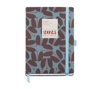 Miquelrius Agenda semainier 2025, format 122 x 168 mm, couverture cartonnée plastifiée, spirale, fermeture élastique, papier 80 g/m², espagnol, anglais et portugais, Jessica