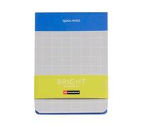 Miquelrius Bloc-notes A5 ligné 80 feuilles 80 g/m² avec couverture en carton doublé, carnet de notes, jolie papeterie, bleu vif