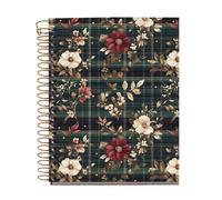 Miquelrius - Cahier A6 ligné, Carnet pour la prise de notes et l’écriture, 100 feuilles, 4 couleurs, Papier 70 g/m², Spirale, Microperforé sans trous, Poppies