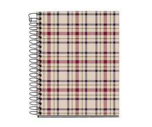 Miquelrius - Cahier A6 pointillé, Carnet dots pour bullet journal et lettering, 100 feuilles, 4 couleurs, Papier 70 g/m², Spirale, Microperforé sans trous, Nessie