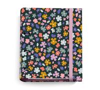 Miquelrius - Carpeblock, Lime 4 anneaux en D avec recharge de 100 feuilles de grille de 5x5 mm en 4 couleurs différentes pour le tri, Couvertures rigides, Chemise A4 avec fermeture en caoutchouc