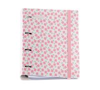 Miquelrius - Classeur à anneaux A4 en plastique polyfoam, Classeur avec recharge de 100 feuilles quadrillées + 4 intercalaires + 1 enveloppe en polypropylène, classeur 4 anneaux, fermeture en