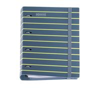 Miquelrius - Classeur A4 4 Anneaux Polyfoam, Bleu | Avec Recharge 100 Feuilles Petits Carreaux, 4 Intercalaires, Pochette En Polypropylène Et Fermeture Élastique