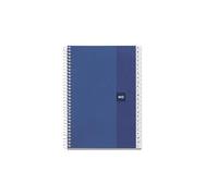 Miquelrius - Répertoire alphabétique, 100 feuilles de 70 g/m², Grille 5x5 mm, Couverture cartonnée plastifiée, Format 152 x 210 mm, Petits carreaux, Fournitures de bureau