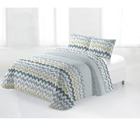 Miracle Home. Caripi Ultra Couvre-lit boutis 100% Microfibre brossée, léger et Respirant, 250 x 265 cm, lit de 150 cm