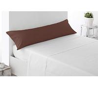 Miracle Home Housse de coussin douce et confortable en coton 50 % polyester Chocolat 90 cm