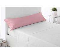 Miracle Home Housse de coussin douce et confortable en coton 50 % polyester Rose 105 cm