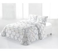 Miracle Home. Ibarra Ultra Couvre-lit boutis 100% Microfibre brossée, léger et Respirant, 235 x 265 cm, lit de 135 cm