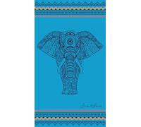 Miracle Home. Serviette de Plage en Coton égyptien Elefante 80% algodón, 20% poliéster. 140 X 175. 11874