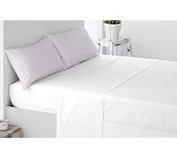 Miracle Home. Taie d'oreiller 100% Microfibre brossée, Fermeture enveloppe, Anti-Boulochage. 70X50. Comprend 2 unités. Lit 135. Brut