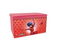 Miraculous Coffre a jouets Pliable 55 5 34 5 34 cm Pour enfant Rouge