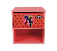 miraculous ladybug chevet avec tiroir h.36 l.33 p. 30 cm