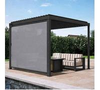 MIRADOR Store latéral 3m, Compatible 80S Pergola Bioclimatique Anthracite