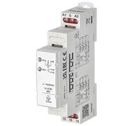 Miratic Contacteur 220v Pour Rail DIN 35 mm Relais d'Impulsion avec 1 Fonction Relais d'Installation avec Fonction ON/OFF sans Mémoire Relais Bistable (24 VAC/DC - 16 A)