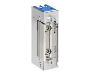 MIRATIC Gache Electrique Portillon Symétrique FAIL-SECURE 10-24V AC/DC Serrure Portillon Exterieur Basse Consommation Réglable Droite/Gauche pour Interphone et Visiophone (Avec Verrouillage)