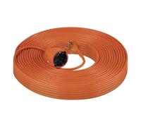 Miratic Prolongateur Electrique Rallonge Electrique Exterieure pour Jardin avec 1 Prise Schuko - Version Allemande Câble PVC 3x1mm² Prise et Fiche Moulées (30 m)