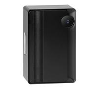 MIRATIC Sonnette Filaire Electromécanique 80 DB pour Installation 230 V pour Usage Interieur IP20 Carillon Filaire avec 1 Son Classiques (Noir)