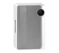 MIRATIC Sonnette Filaire Electromécanique 80 DB pour Installation 230 V pour Usage Interieur IP20 Carillon Filaire avec 1 Son Classiques (Graphite-Blanc)