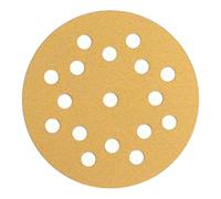 Mirka 2364709915 Gold Lot de 100 feuilles abrasives à 17 trous 125 mm