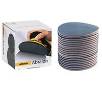 Mirka Abralon Disque abrasif auto-aggrippant Ø 150 mm 500 grain | Disques auto-agrippants 500 grain pour polissage peinture bois plastique performance durable usage professionnel