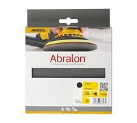 Mirka Abralon Disque abrasif auto-agrippant Ø 150 mm 1000 grain | Disque abrasif auto-agrippant 1000 grain idéal pour ponçage et polissage peinture bois plastique haute performance Mirka