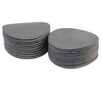 Mirka Abralon disque abrasif auto-agrippant 150 mm J5 | Polissage peinture bois plastique grain 2000 haute performance compatible ponceuse auto-agrippant pack 20 unités