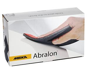 Mirka Abralon feuille abrasive auto-agrippante 115x140 mm 360 grain | Papier abrasif auto-agrippant 360 grains pour ponçage et polissage peinture bois plastique 20 feuilles pack