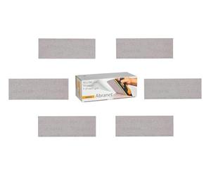 Mirka Abranet Bande abrasive auto-agrippante 70 x 198 mm | Bande abrasive auto-agrippante Mirka maille micro-perforée pour ponçage bois mastic peinture plastique haute performance