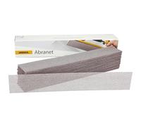 Mirka Abranet Bande abrasive auto-agrippante 70x420 mm grain P150 | Micro-perforée pour meilleure évacuation de poussière Compatible ponceuse bois mastic peinture plastique usage pro