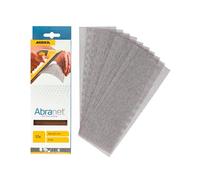 Mirka Abranet Bande abrasive en filet 80x230mm / Feuilles abrasives auto-agrippantes/grain P120 / 10 pièces / AE175F1012 / pour poncer sans poussière le bois, le mastic, la peinture, le plastique