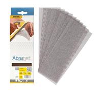 Mirka Abranet Bande abrasive en filet 80x230mm / Feuilles abrasives auto-agrippantes/grain P240 / 10 pièces / AE175F1025 / pour poncer sans poussière le bois, le mastic, la peinture, le plastique