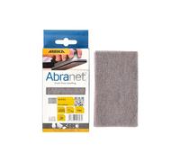 Mirka Abranet Bande abrasive en filet 70x125 mm autoagrippant/grain P80 / 10 pces/pour poncer le bois, le mastic, la peinture, le plastique / AE149F1080