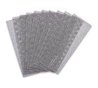 Mirka Abranet Bande abrasive autoagrippant 81x133 mm grain P80 10 pcs | Compatible avec ponceuses pour ponçage précis bois mastic peinture plastique grain P80 auto-aggrippant efficace durable