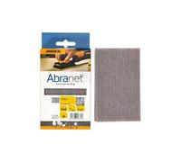 Mirka Abranet Bande abrasive en filet 81x133 mm autoagrippant/grain P120 / 10 pces/pour poncer le bois, le mastic, la peinture, le plastique / AE178F1012