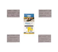 Mirka Abranet Bandes abrasives en maille 81 × 133 mm auto-agrippantes/Pack mixte 10 de chaque grain P80, P120, P180, P240 / 40 pcs/Pour ponceuses vibrantes