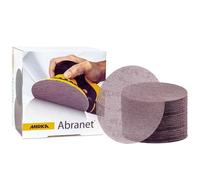 Mirka Disque abrasif auto-agrippant Abranet® Ø 150 mm Grain 1000 – boîte 50