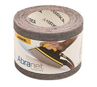 Mirka Abranet Rouleau de ponçage filet 93 mm x 10 m autoagrippant/grain P180 / 1 rouleau/pour poncer le bois, le mastic, la peinture, le plastique / 545BQ001183R