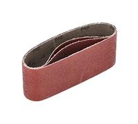 Mirka bandes abrasives tissu 75x457mm grain P40 3 pièces | bandes abrasives en tissu haute qualité compatibles ponceuses à bande pour bois métal ponçage efficace durable