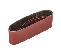 Mirka bandes abrasives tissu 75x533mm grain P100 3 pièces