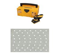 Mirka DEOS II 353 Ponceuse vibrante en coffret 81x133mm 300 W Ponceuse à faibles vibrations pour un ponçage sans poussière du bois, des cloisons sèches et du métal avec abrasif auto-agrippant