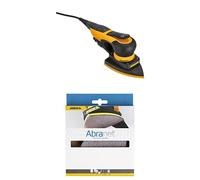 Mirka DEOS II 663 Ponceuse Delta 300 W Ponceuse triangulaire à faible vibration et Abranet Bande abrasive filet delta 100 x 152 x 152 mm P120 Granulométrie