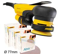 Mirka Deros 325CV Électrique Ponceuse 77mm 2,5mm Hub MID3252011 Action