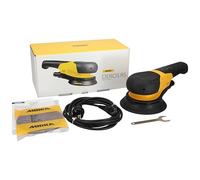 Mirka DEROS RS 600 Ø 150 mm/Ponceuse rotative puissante pour le bois et le béton/Moteur 750W / 700-2500 RPM/Design léger (1,8 kg) / Connectivité Bluetooth